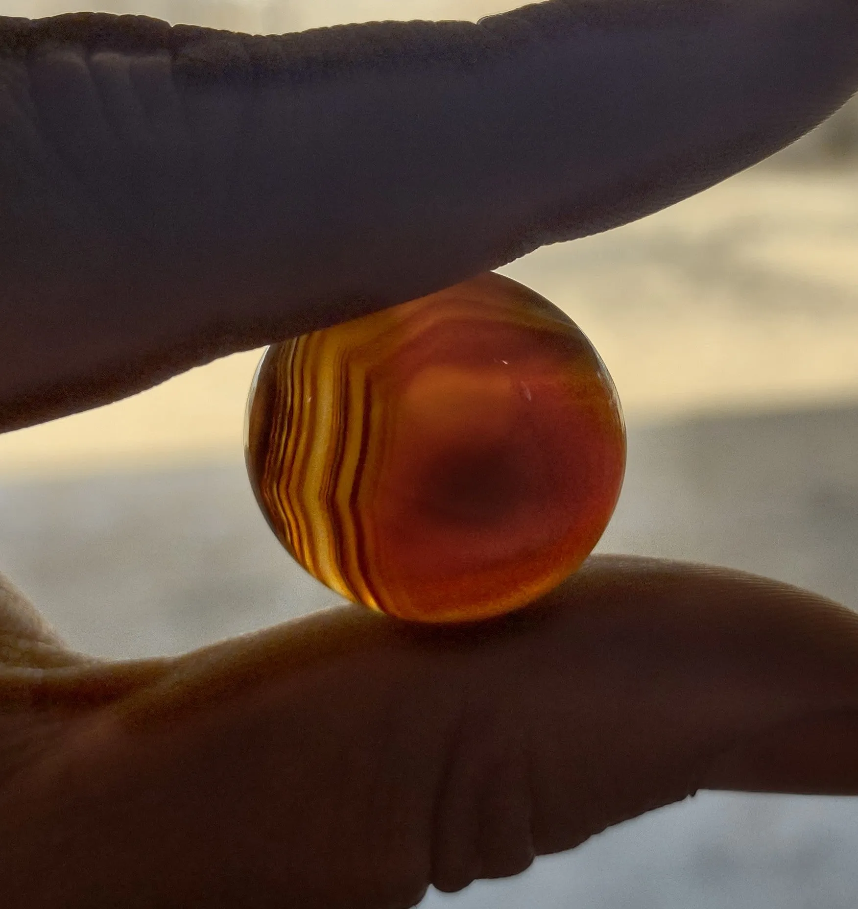 5.3 g BEAUTIFUL AGATE CABOCHON FRON ELDORADO BAR