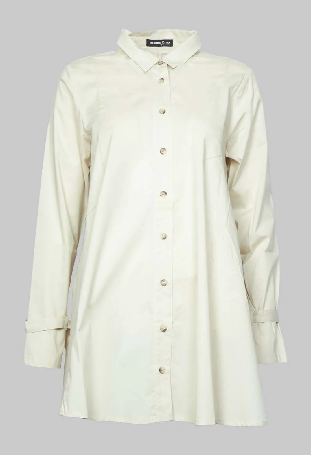 A Line Shirt in Toison