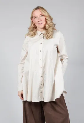 A Line Shirt in Toison