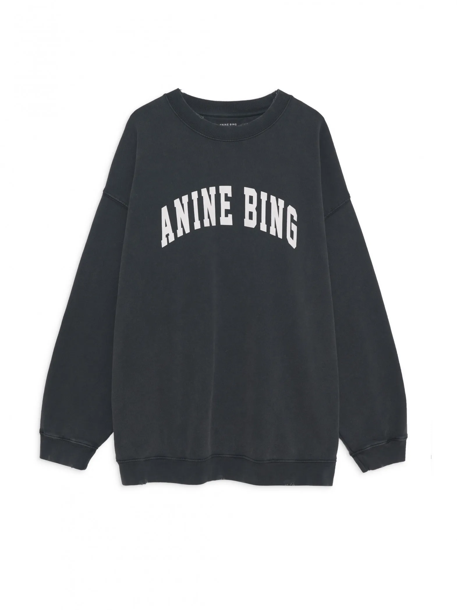 ANINE BING SWEATSHIRT TYLER WASHED BLACK