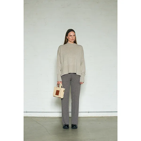 Arnie Says Mandy Sweater Lt Beige Melange