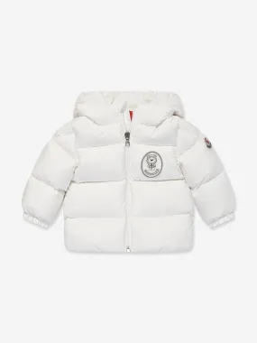 Baby Down Padded Sanyu Jacket in White