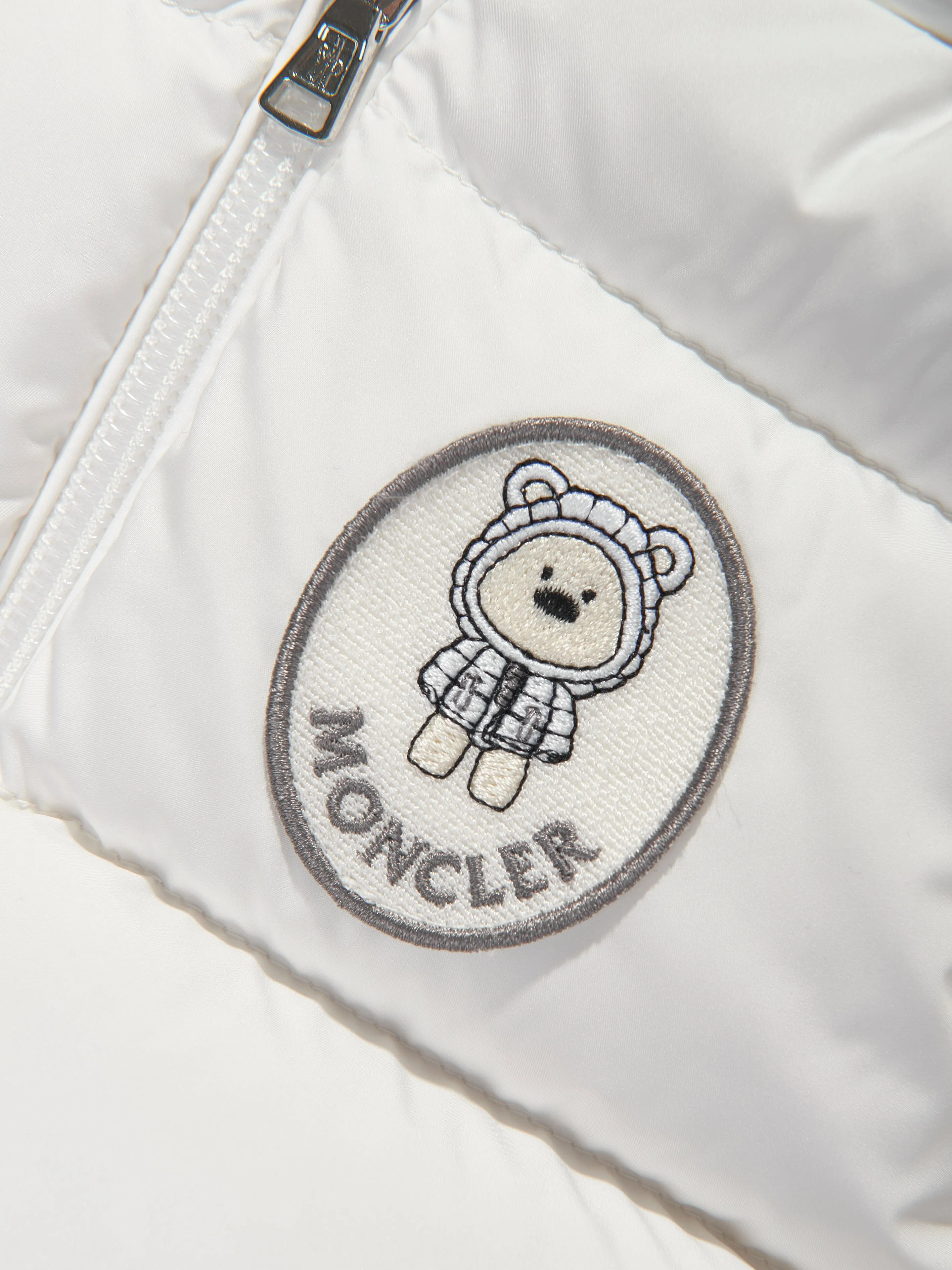 Baby Down Padded Sanyu Jacket in White