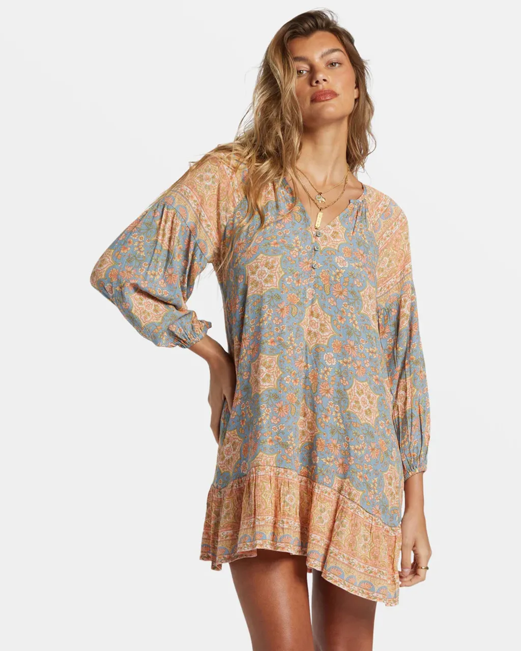 BILLABONG SHE'S A DREAMER MINI DRESS