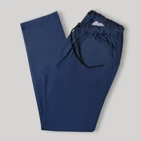 BLUE CASUAL TROUSERS