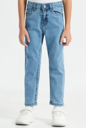 Boys Blue 5 Pocket Jeans