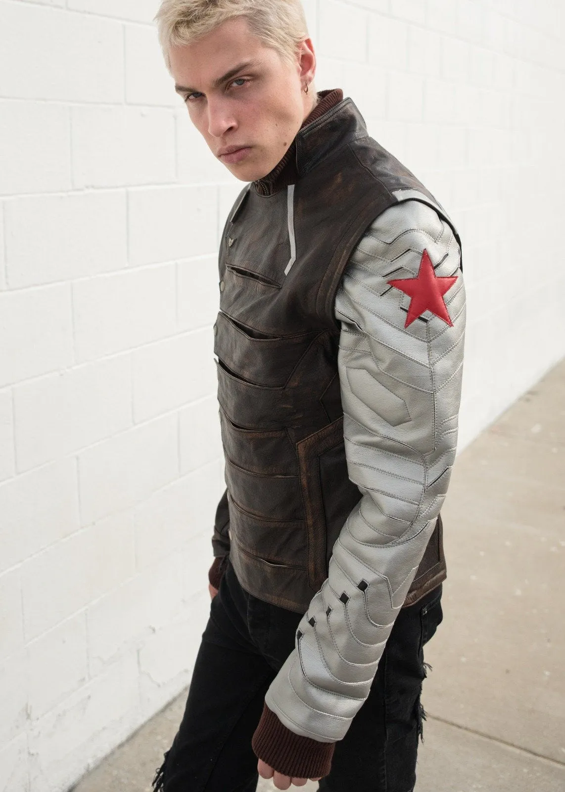 Buy Mens Bucky Barnes Winter Soldier Leather Jacket | LucaJackets