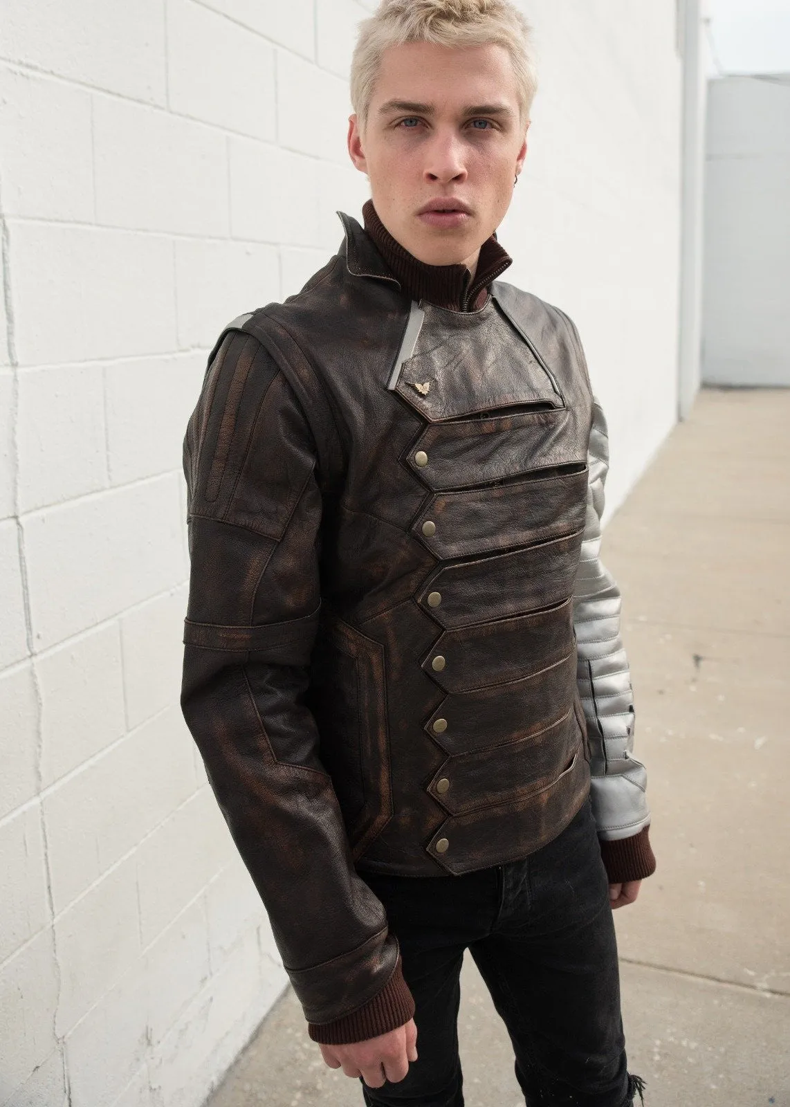 Buy Mens Bucky Barnes Winter Soldier Leather Jacket | LucaJackets