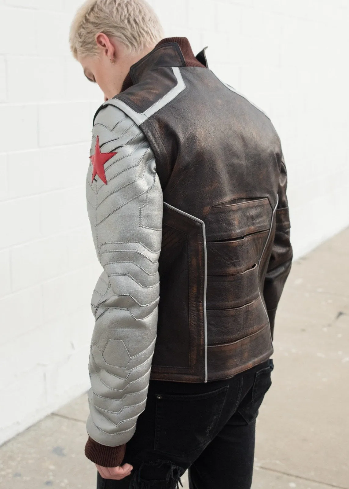 Buy Mens Bucky Barnes Winter Soldier Leather Jacket | LucaJackets