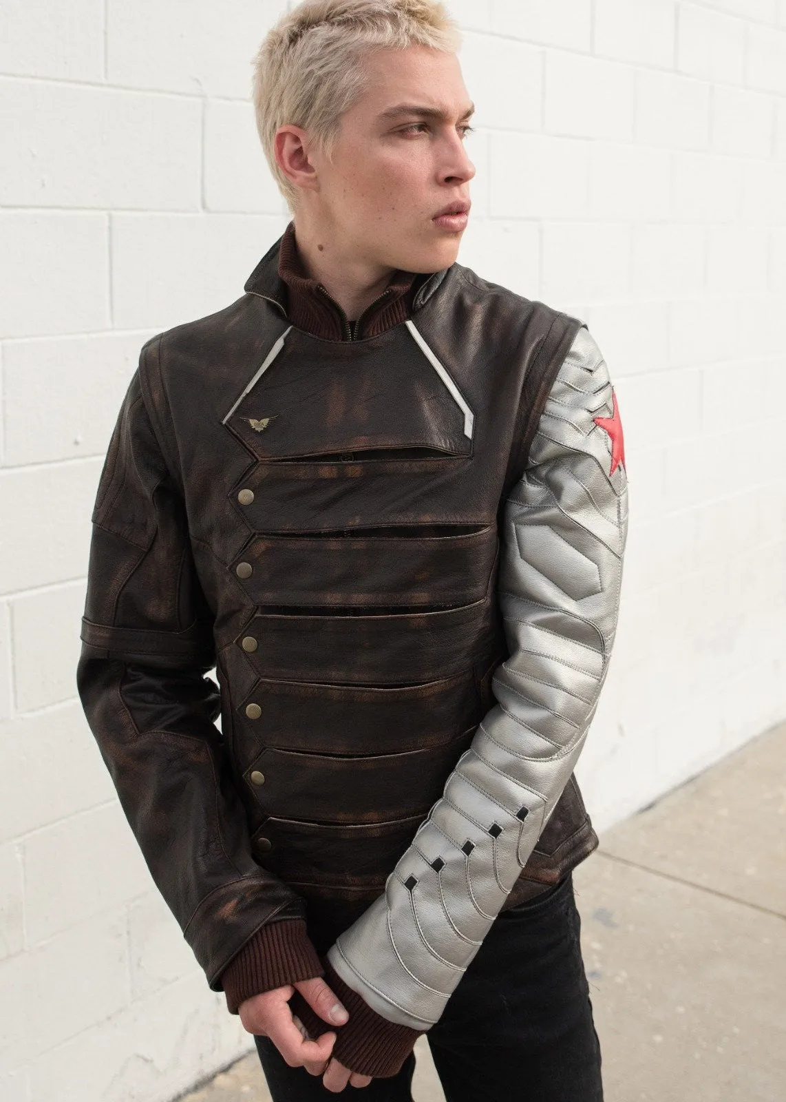 Buy Mens Bucky Barnes Winter Soldier Leather Jacket | LucaJackets