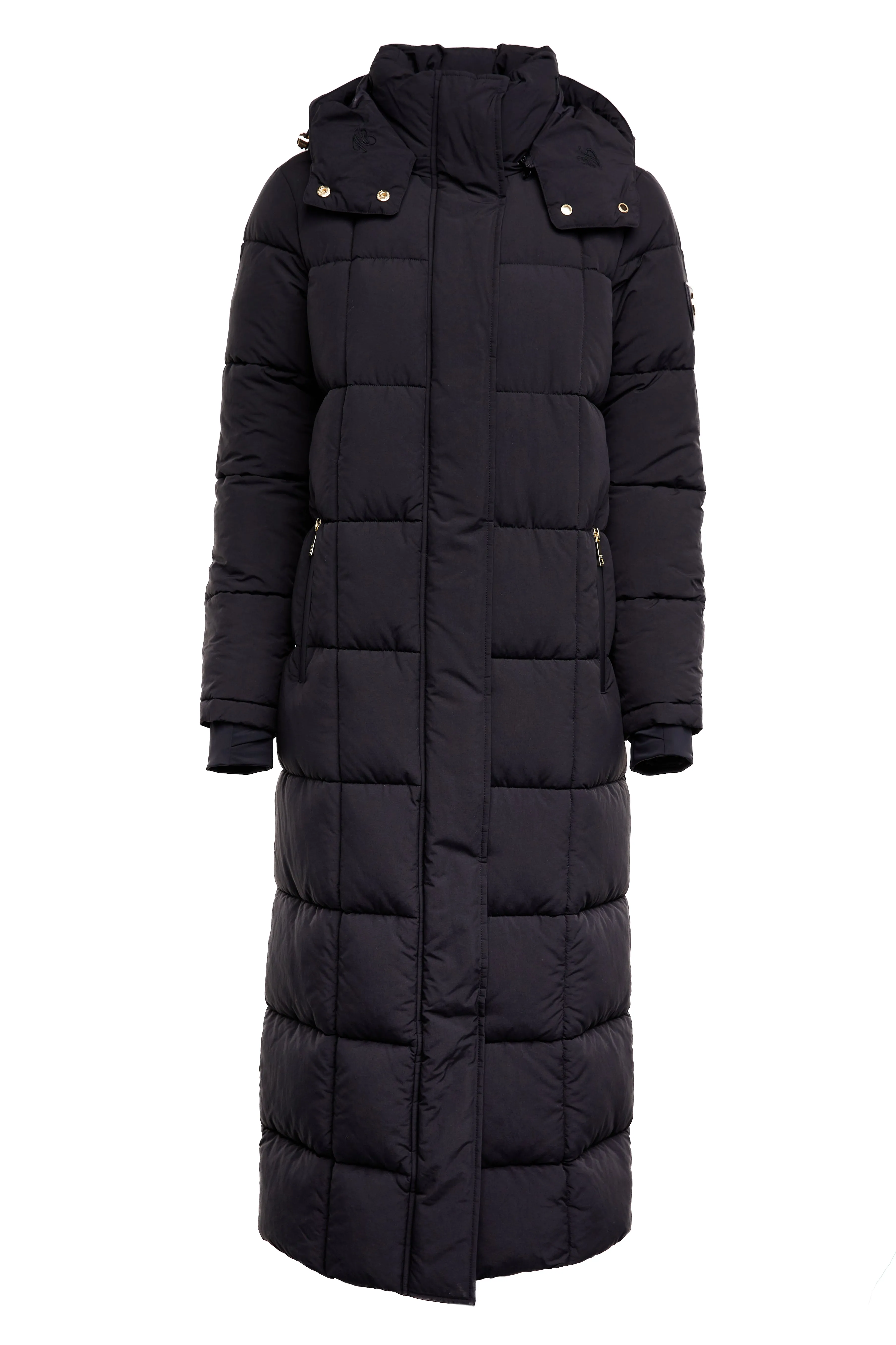 Carrington Longline Coat (Black)