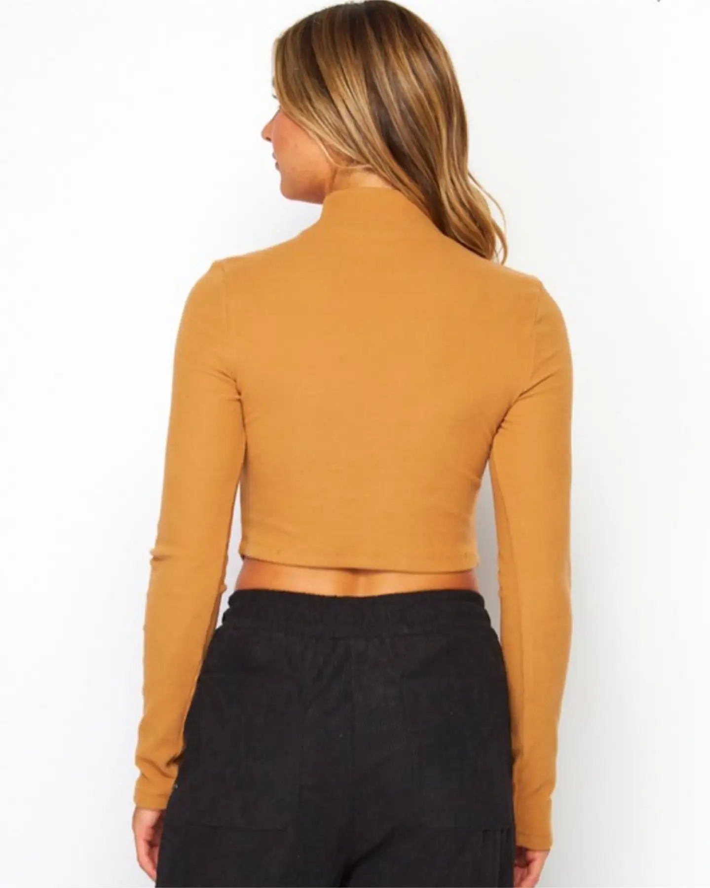 Casual Crush Mock Neck Top