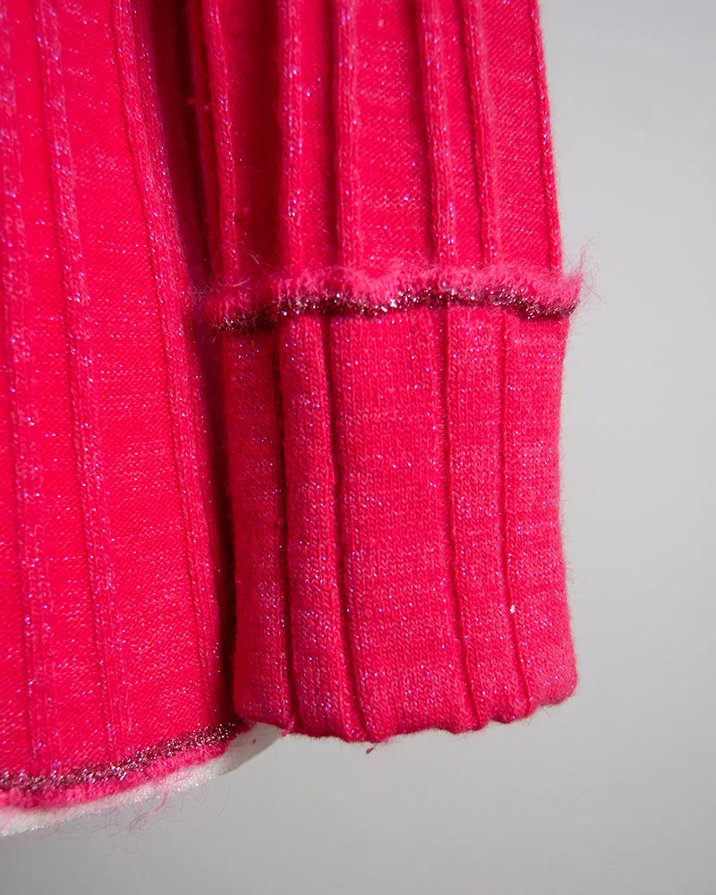 Cavalli hot pink cardigan