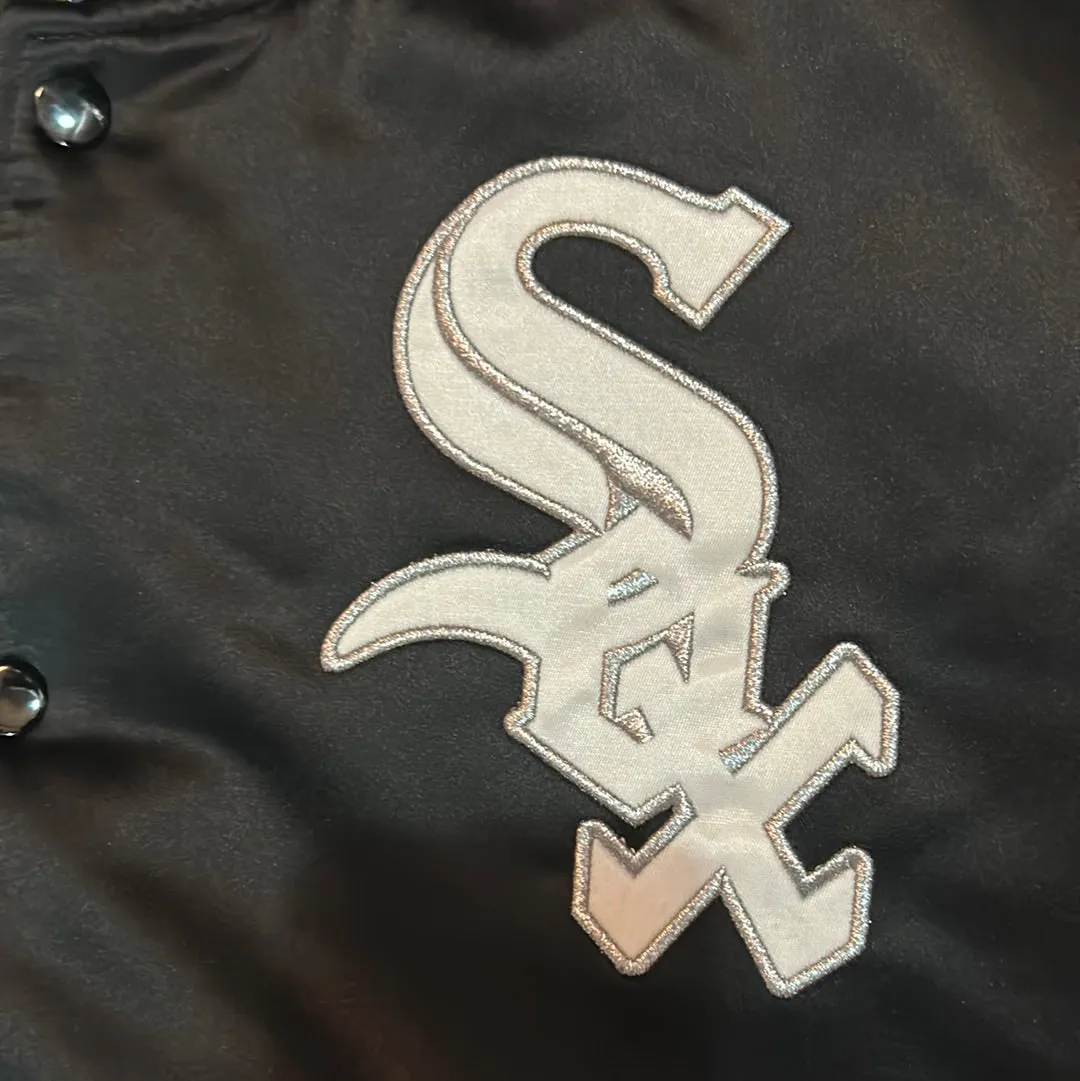 Chicago White Sox MLB Mitchell & Ness Cooperstown Collection Heavyweight Mens Satin Jacket