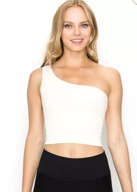 Comfy One Shoulder Crop