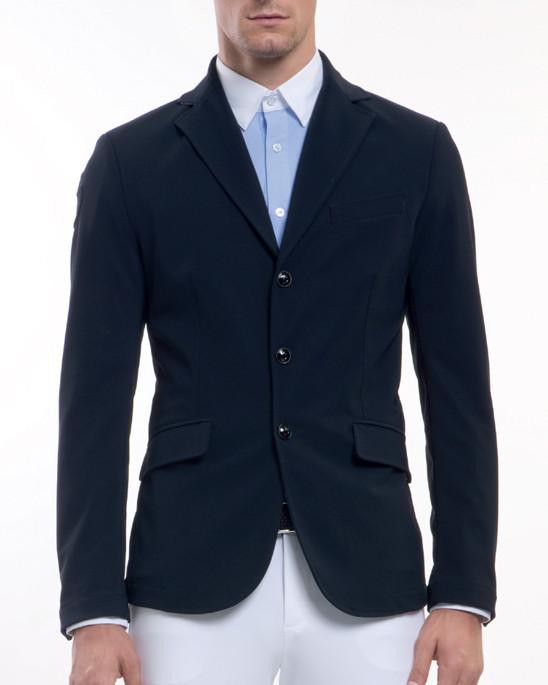 CT knit collar mens competition jacket Navy