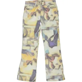 Damson Madder Abstract Pattern Jeans