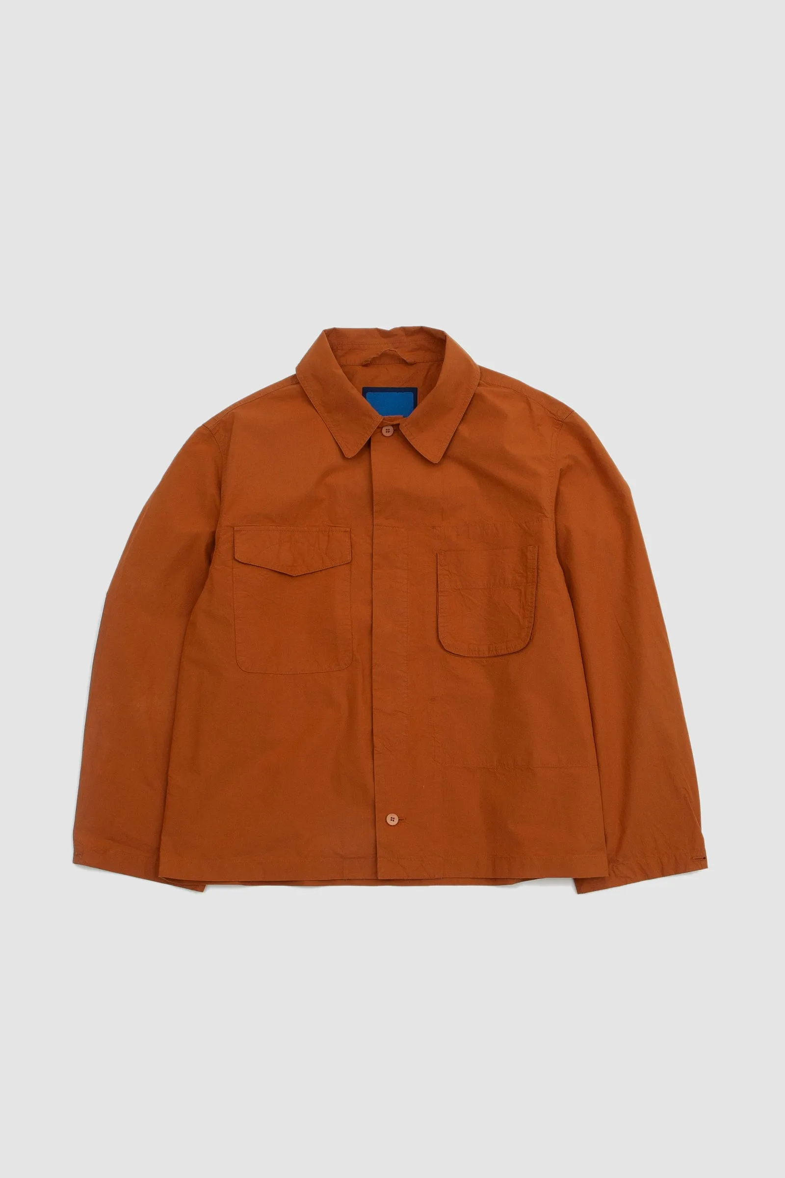 Document Cotton Typewriter Field Shirting Jacket Camel