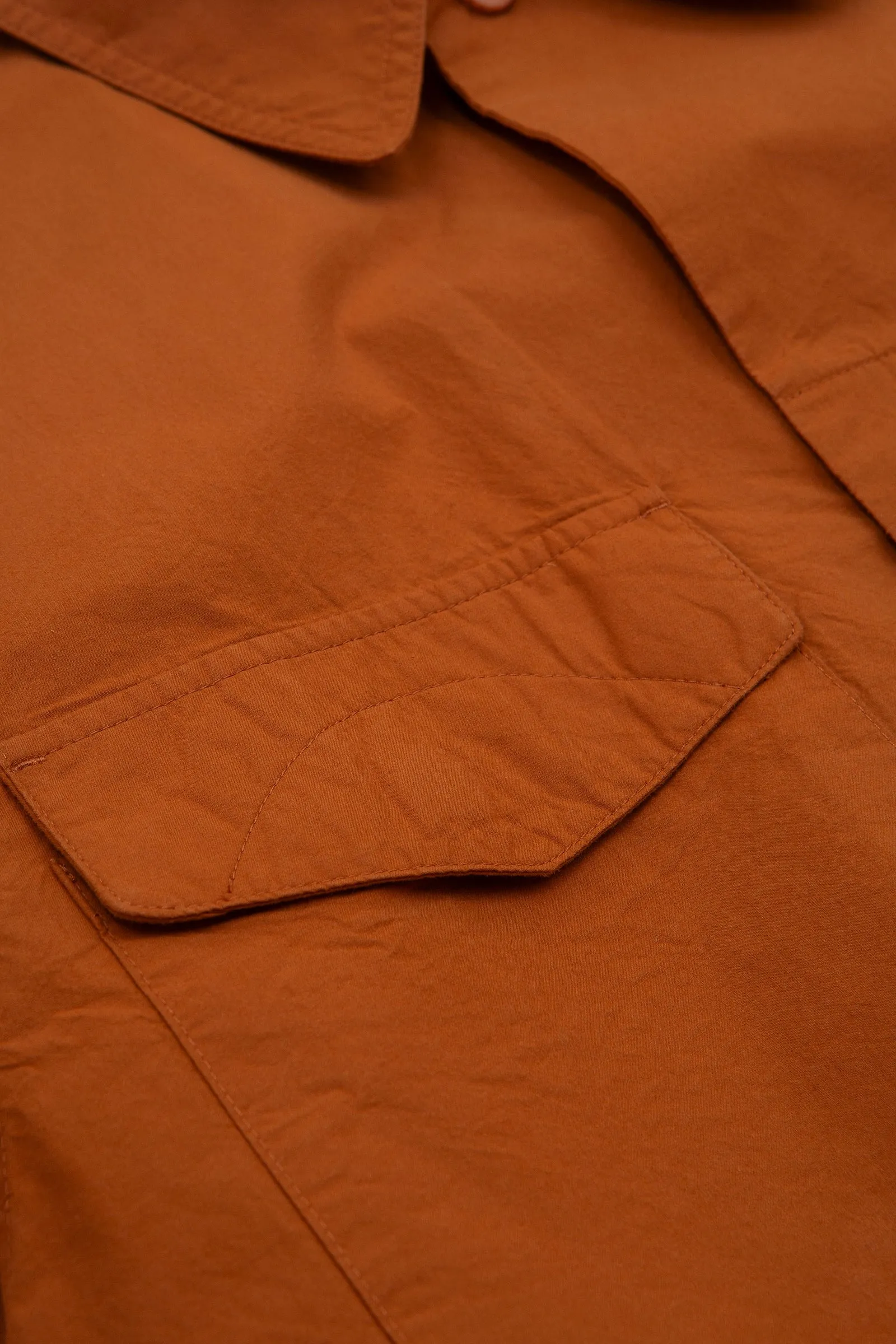 Document Cotton Typewriter Field Shirting Jacket Camel