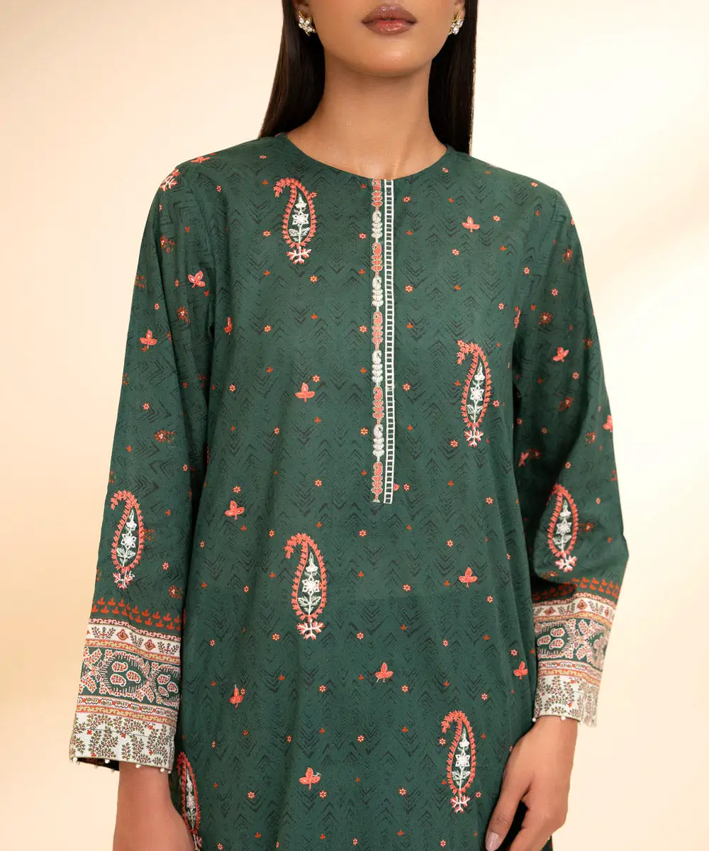 Embroidered Lawn Shirt