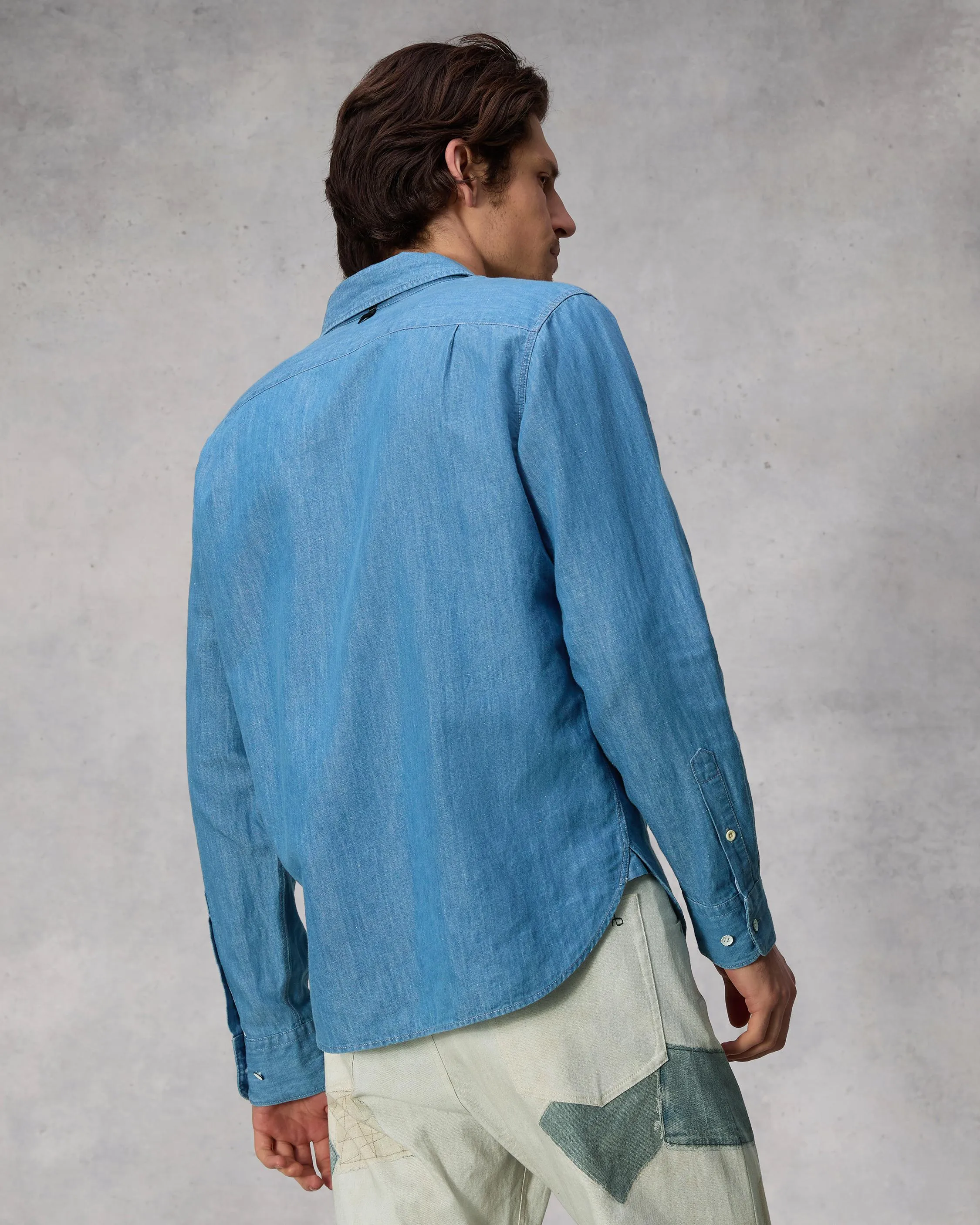 Finch Linen Denim Shirt