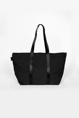 Gabardine Tote Black