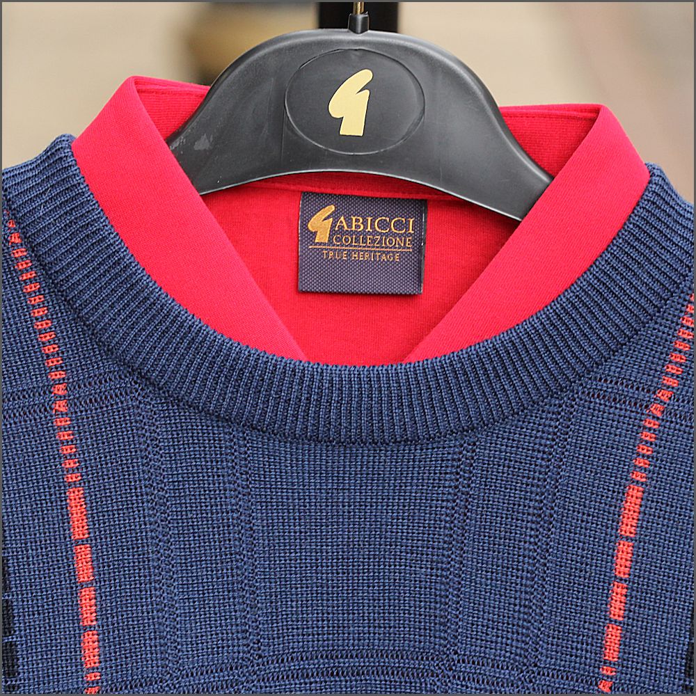 Gabicci M09 Twilight Patterned Crew Neck<>.