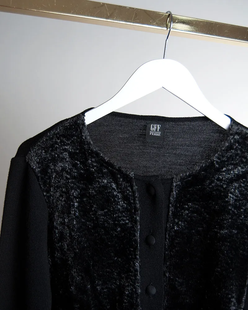 Gianfranco Ferré fluffy cardigan