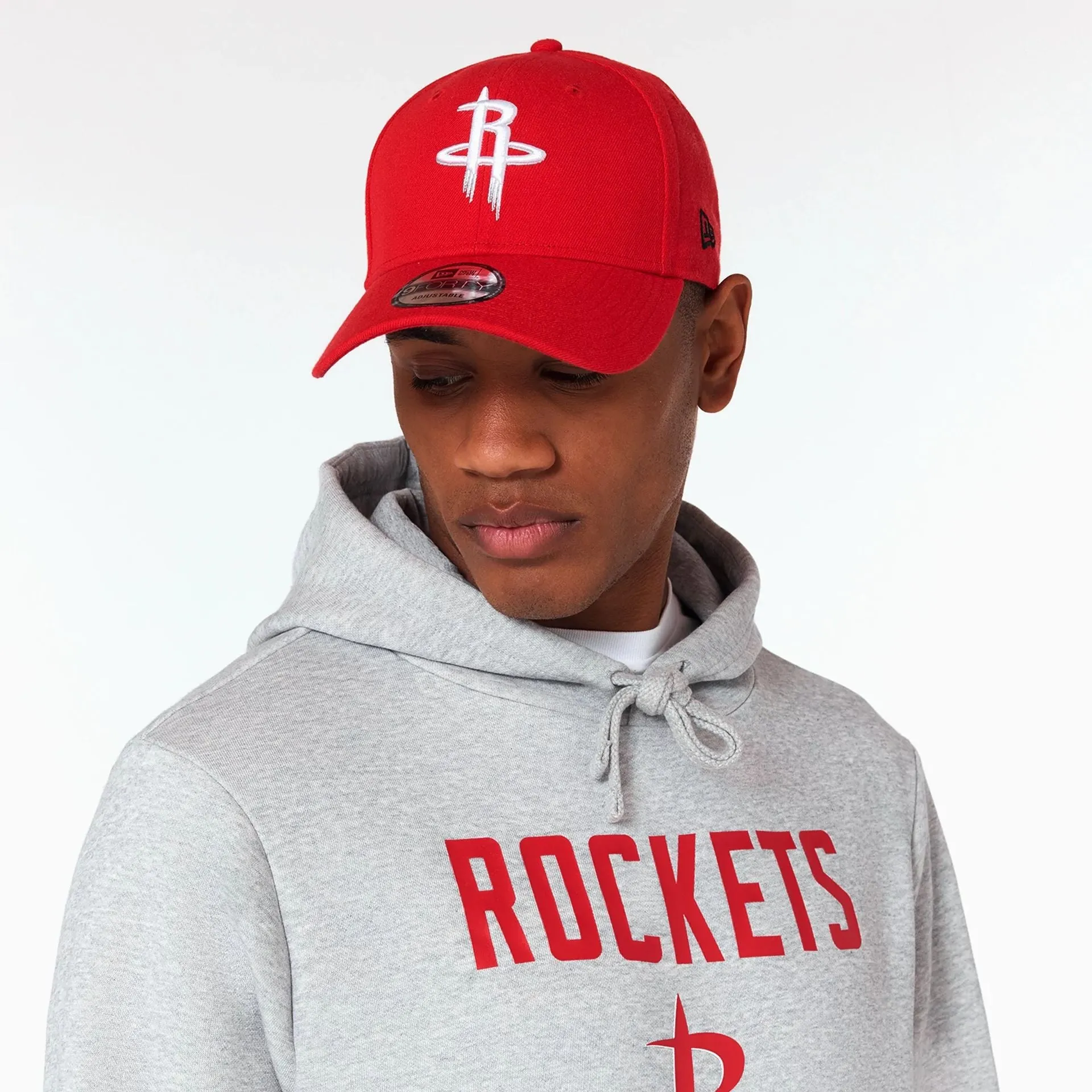 Houston Rockets NBA Grey Pullover Hoodie