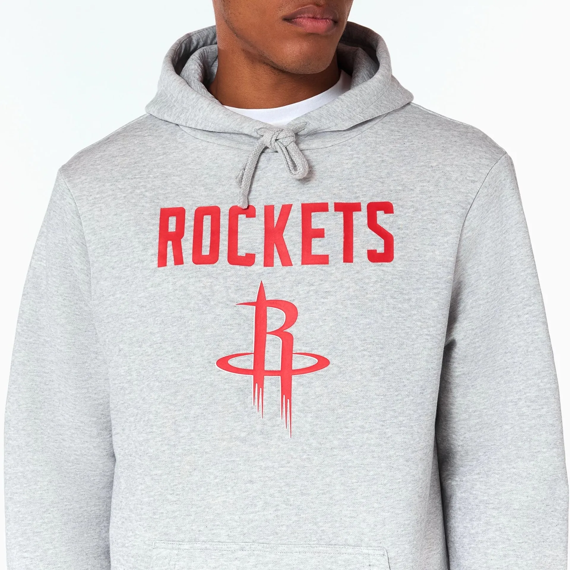 Houston Rockets NBA Grey Pullover Hoodie