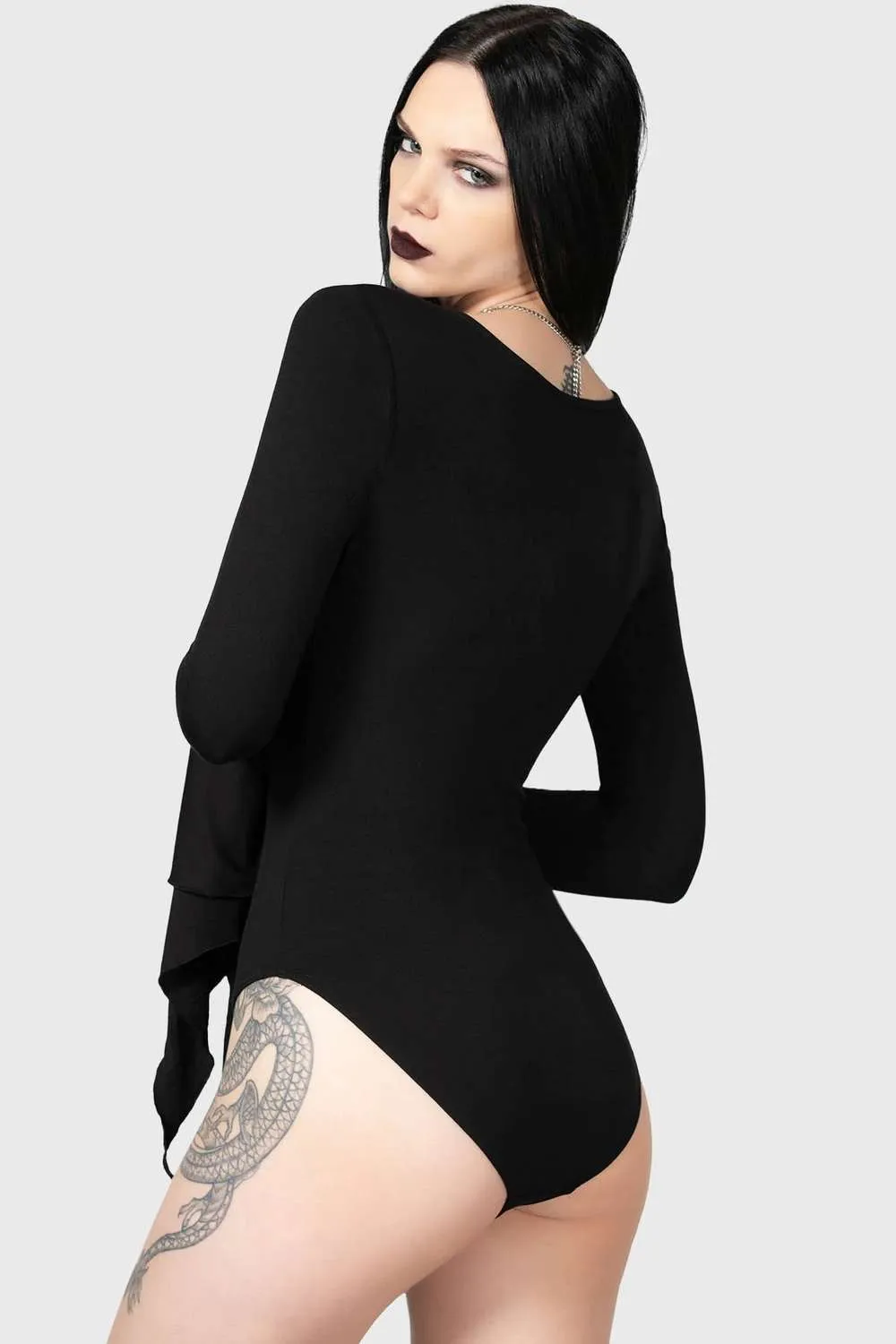 Killstar - Black Roses Bodysuit | Dark Ages