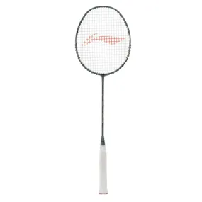 Li-Ning Blaze 100 Strung Badminton Racquet (Gunmetal/Black/Ivory)