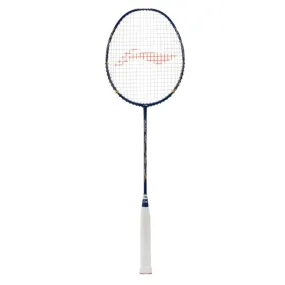 Li-Ning Blaze 100 Strung Badminton Racquet (Navy/White/Gold)