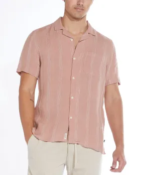 Lodi Linen Resort Shirt (Dusty Pink)