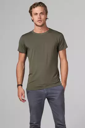 Men's Modal Relaxed Crew Neck Tee