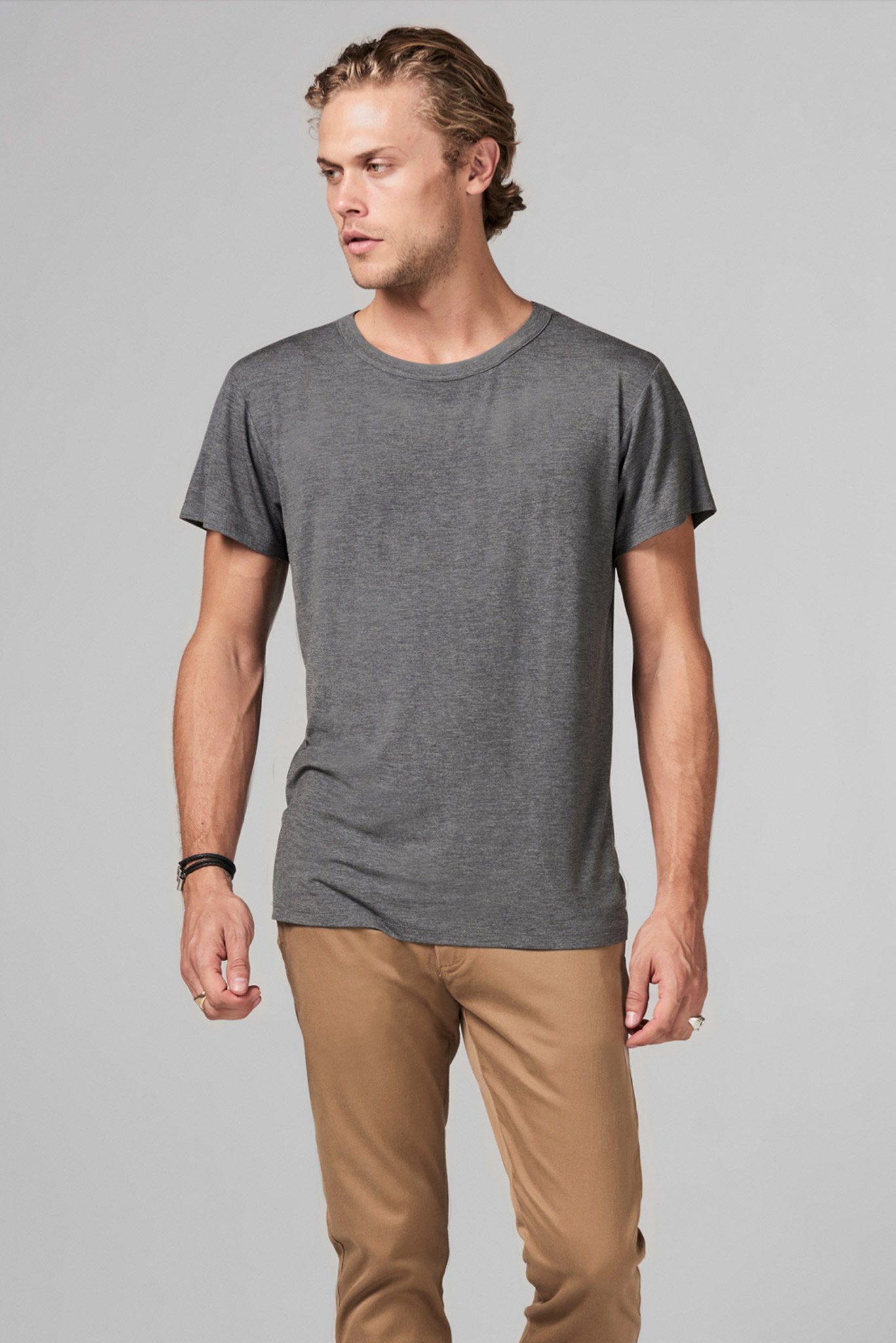 Men's Modal Relaxed Crew Neck Tee