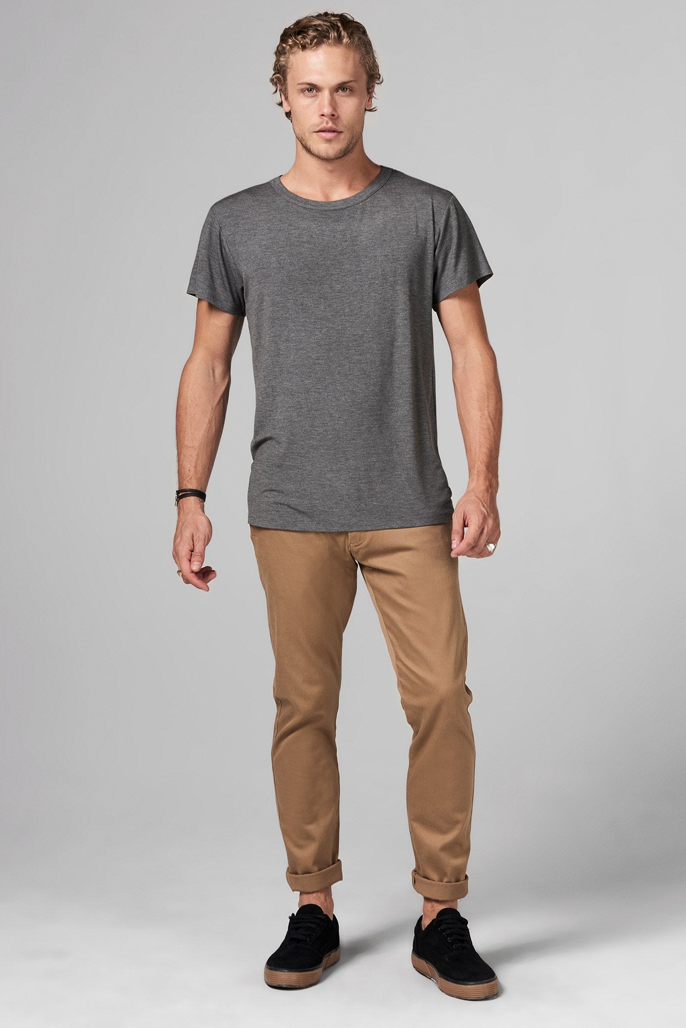 Men's Modal Relaxed Crew Neck Tee