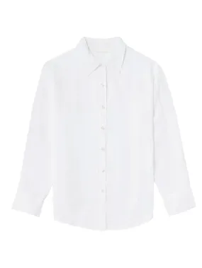 Mylo Linen Shirt - White