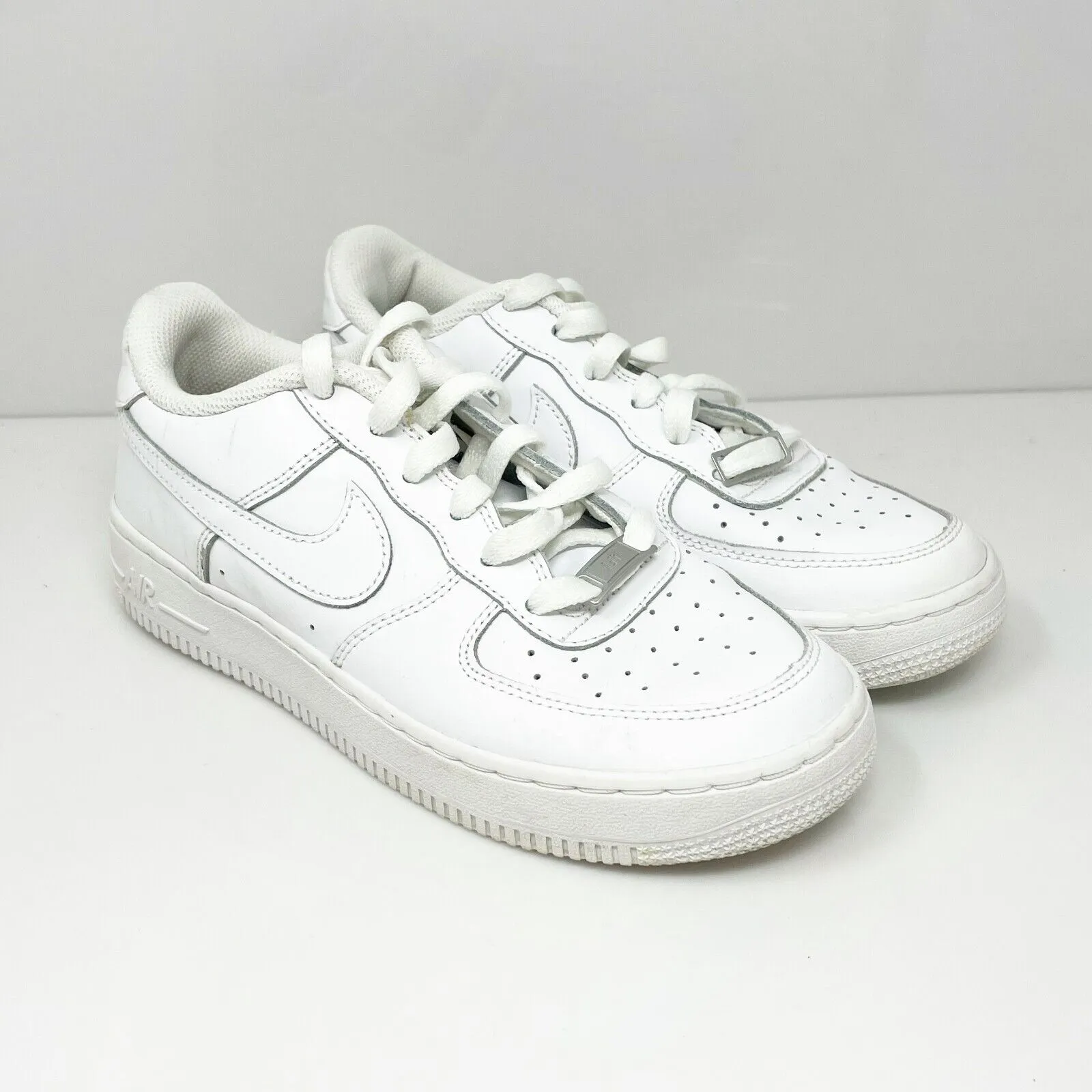 Nike Boys Air Force 1 LE DH2920-111 White Running Shoes Sneakers Size 5Y