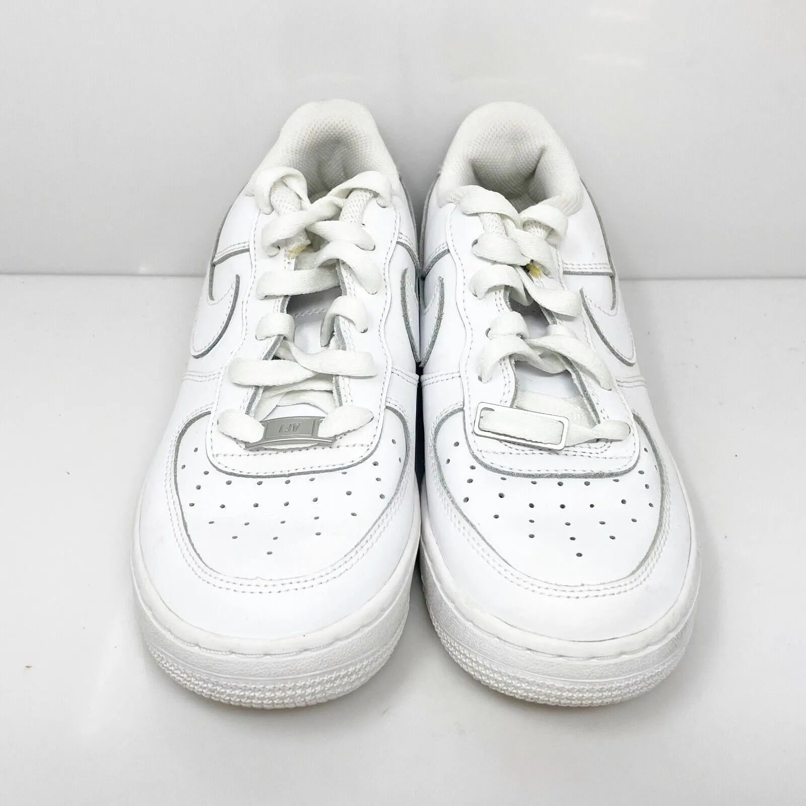 Nike Boys Air Force 1 LE DH2920-111 White Running Shoes Sneakers Size 5Y