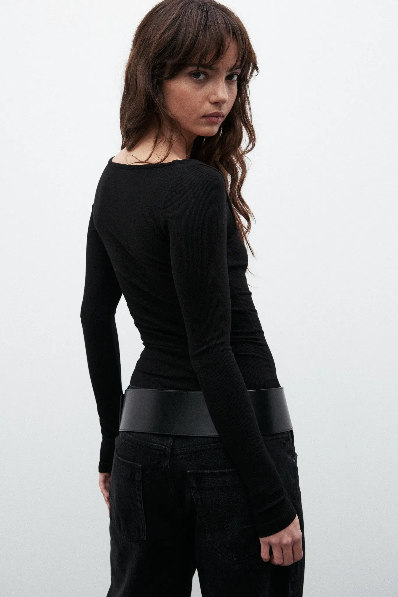 Nina Bodysuit  Black