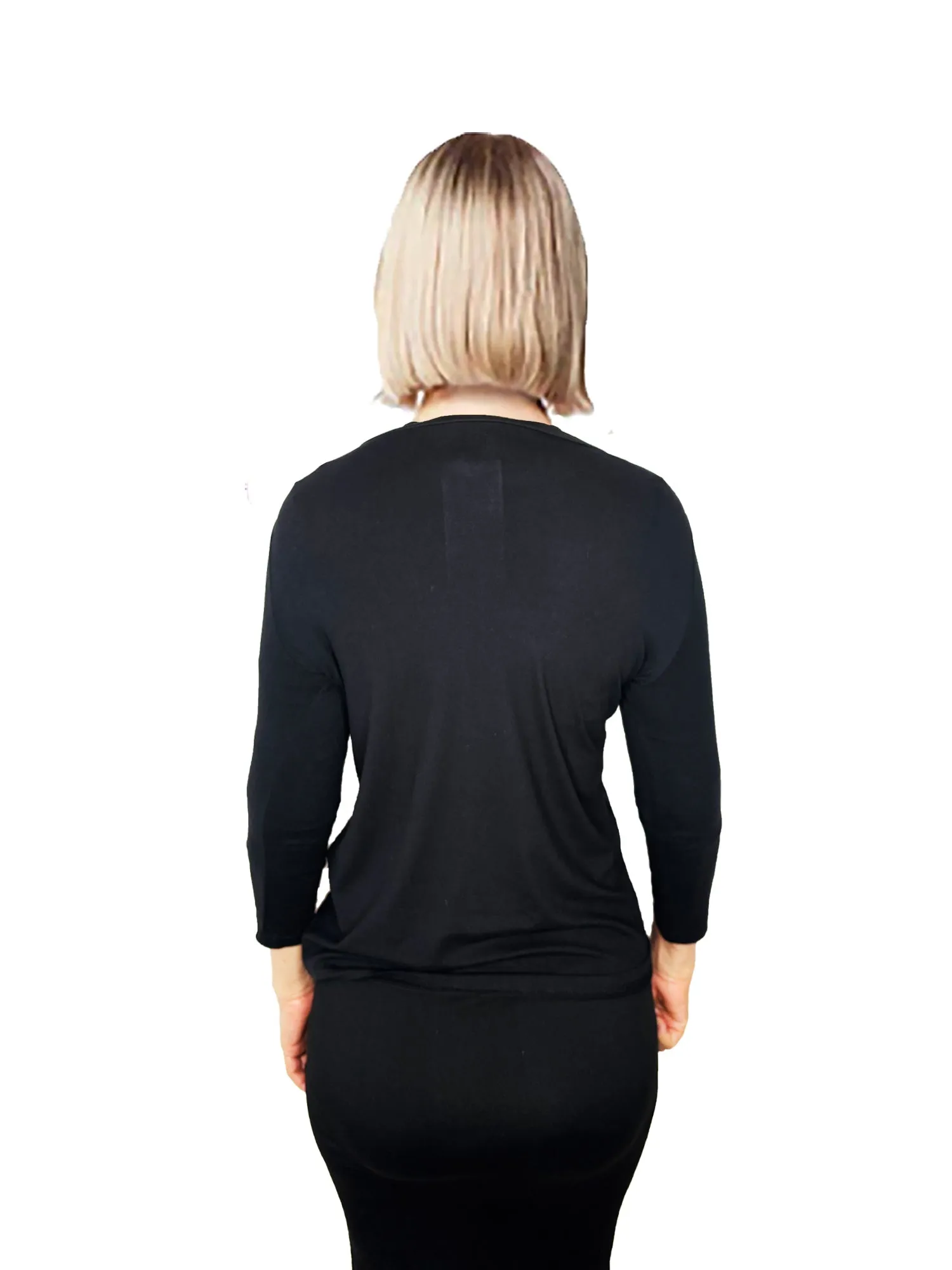 Ninexis Three Quarter Sleeve Top