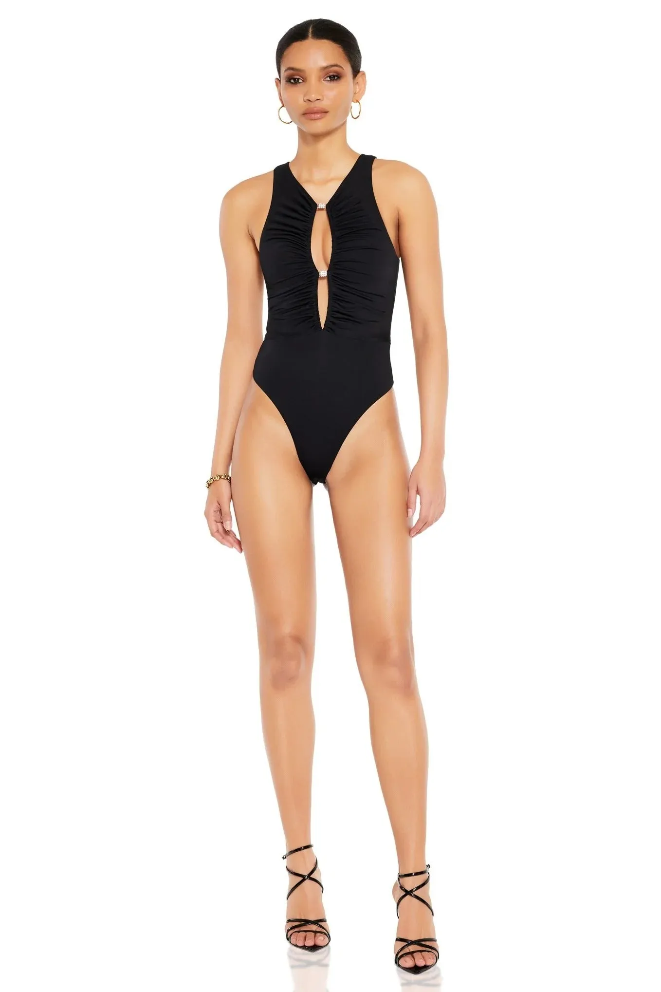 Nookie Clique Bodysuit - Black