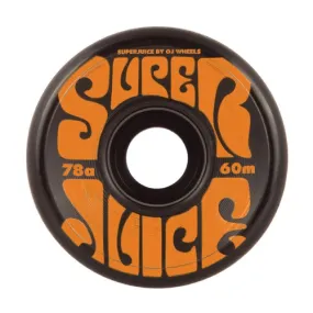 OJ Super Juice Black Wheels 60mm X 78A