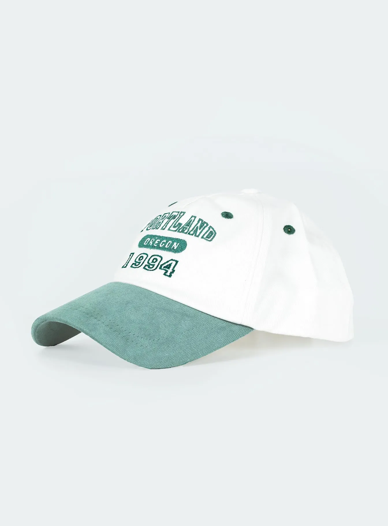 Oregon Cap White / Green