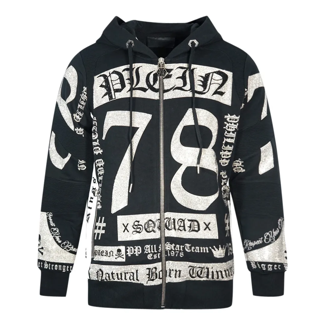 Philipp Plein Mjo0039 My Shadows 02 Hoodie Jacket