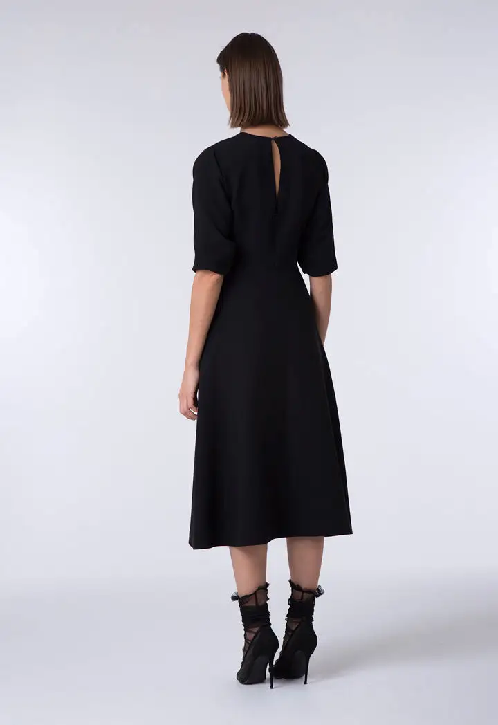 Plain A-Line Dress