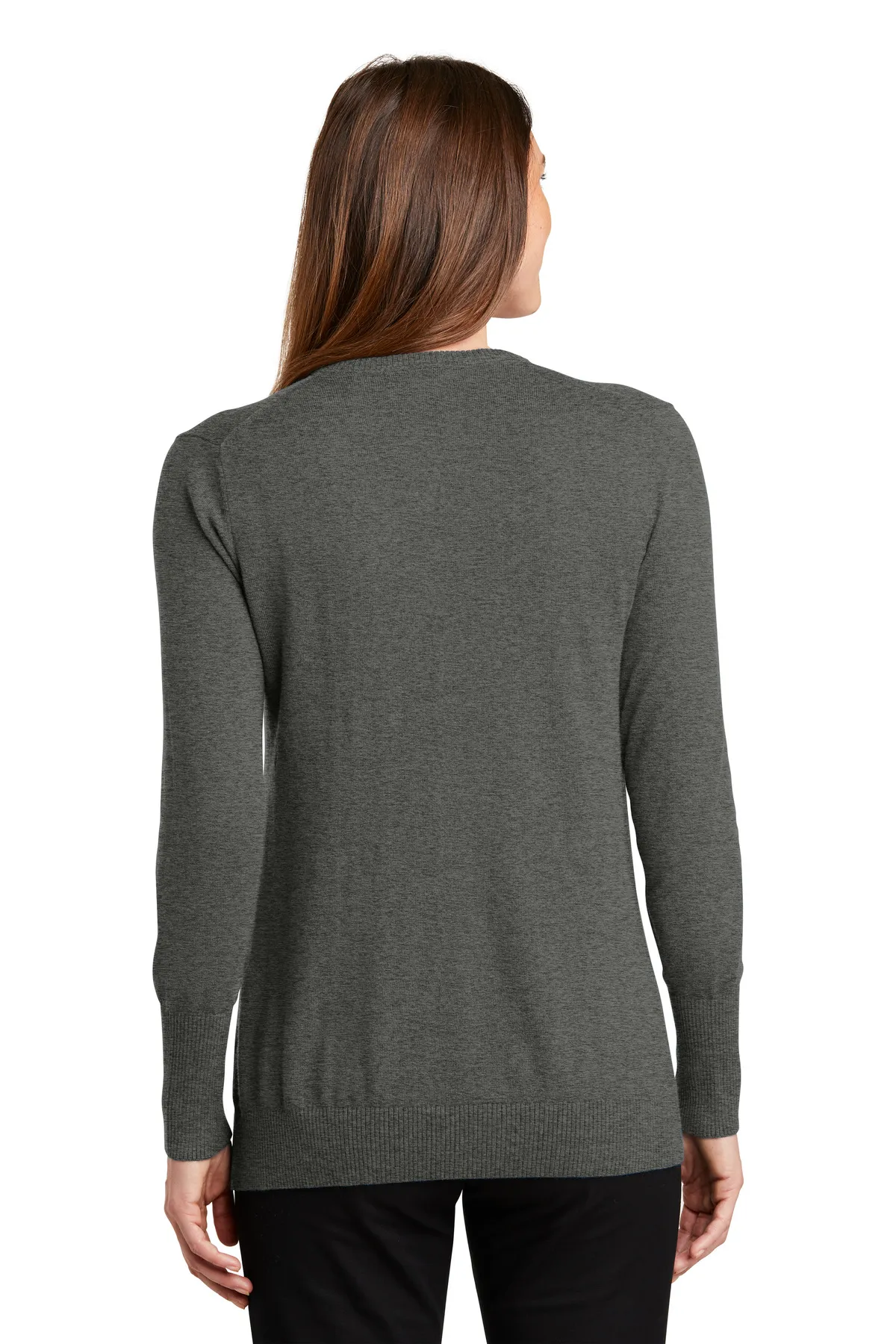 Port Authority LSW285 Ladies V Neck Sweater SKU: LSW285