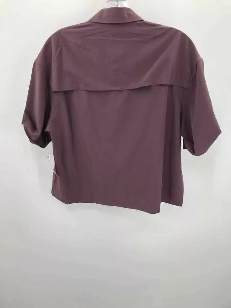 Pre-Owned Athleta Purple Size Small Button Down