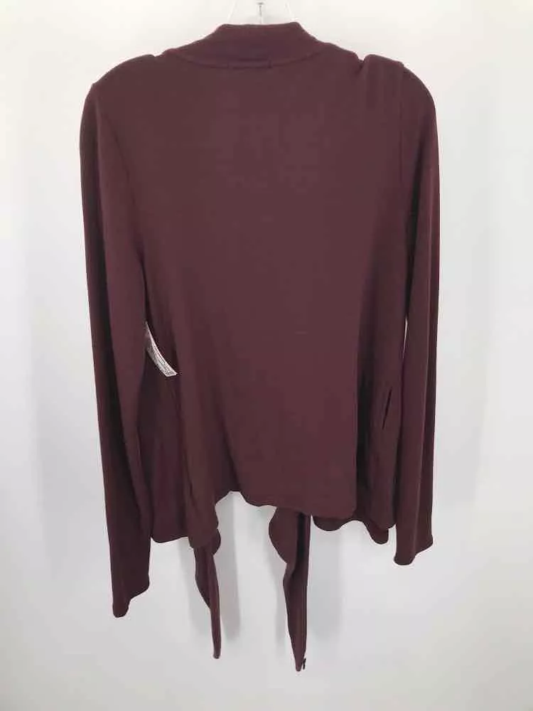 Pre-Owned Athleta Red Size Small Wrap Athletic Long Sleeve